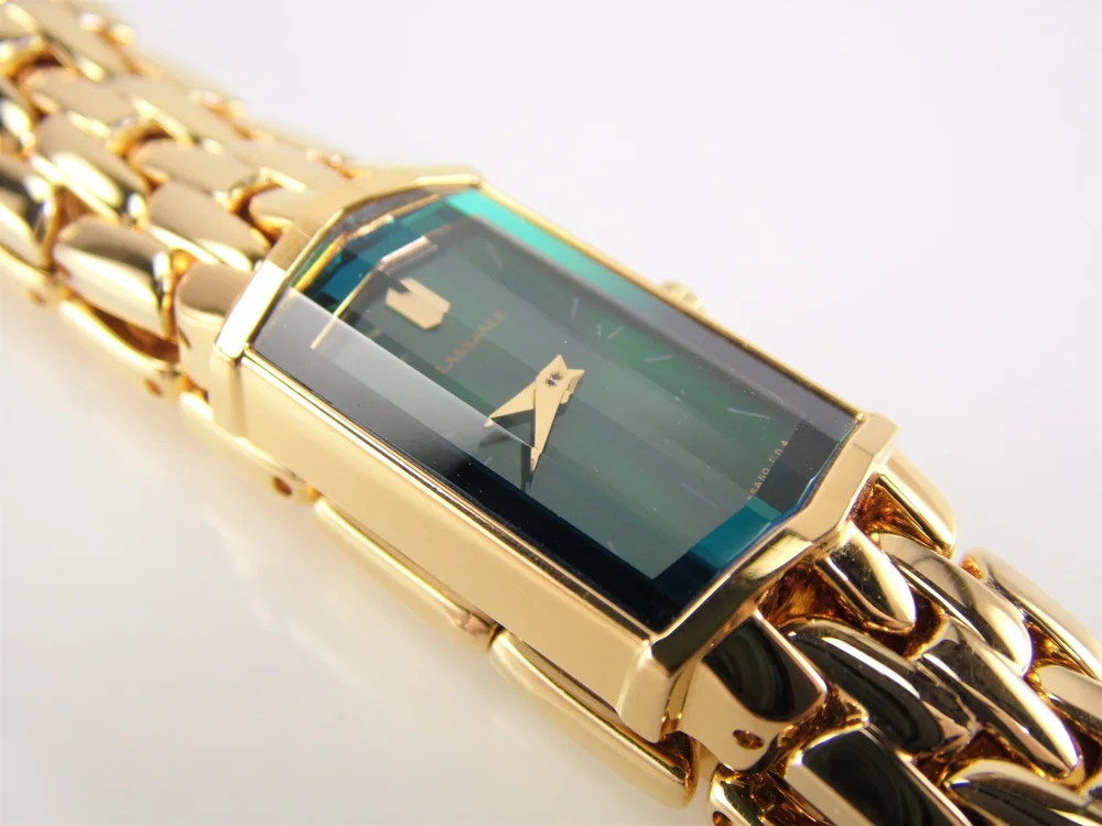Extremely Rare Vintage Womens Ladies Gold Lassale by Seiko